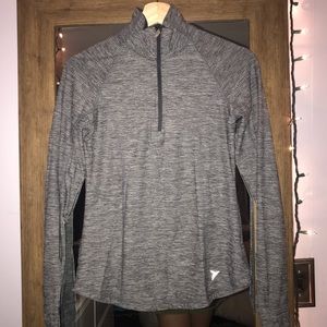Old navy gray workout zip up jacket